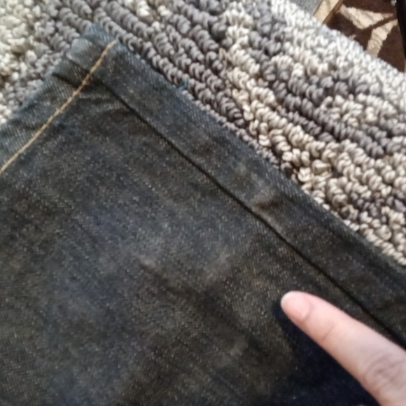 Levi's Blue Straight Jeans Classic Style Dark Blue Mens Size 42 - Picture 9 of 10